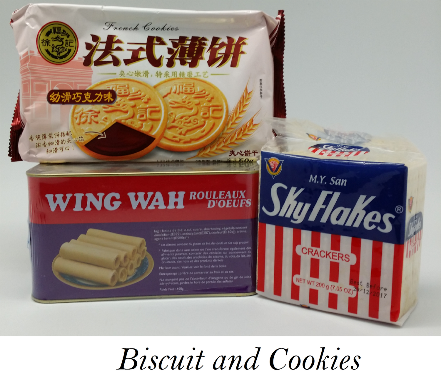 Asian Snacks and Drinks - Biscuits, Cookies and Cakes