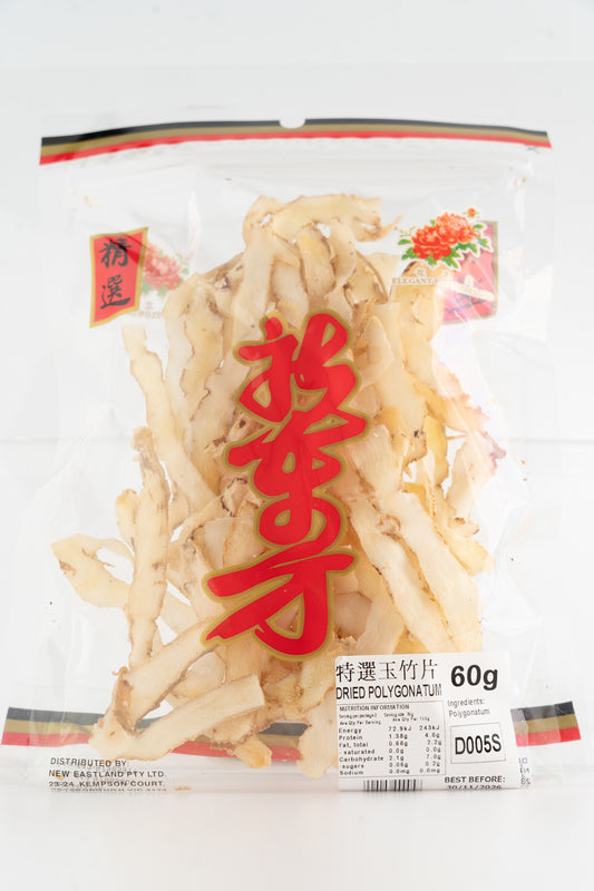 D005S  -  Dried Polygonatum 60g - 50 bags / 1CTN