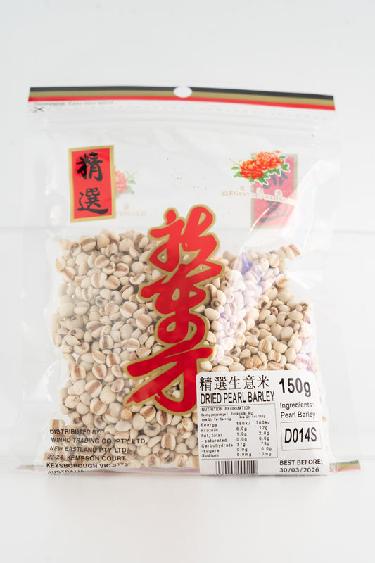 D014S  - Dried Pearl Barley 150g - 50 bags / 1CTN