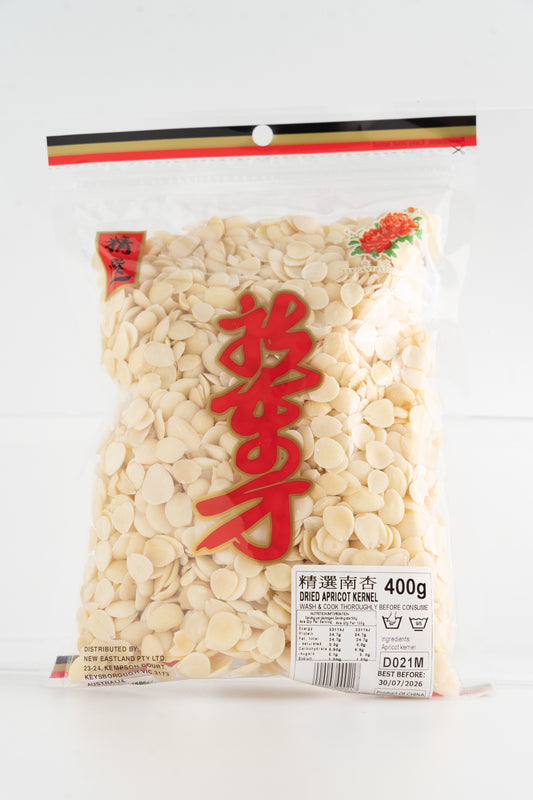 D021M  - Dried Apricot Kernel (S) 400g - 25 bags / 1CTN