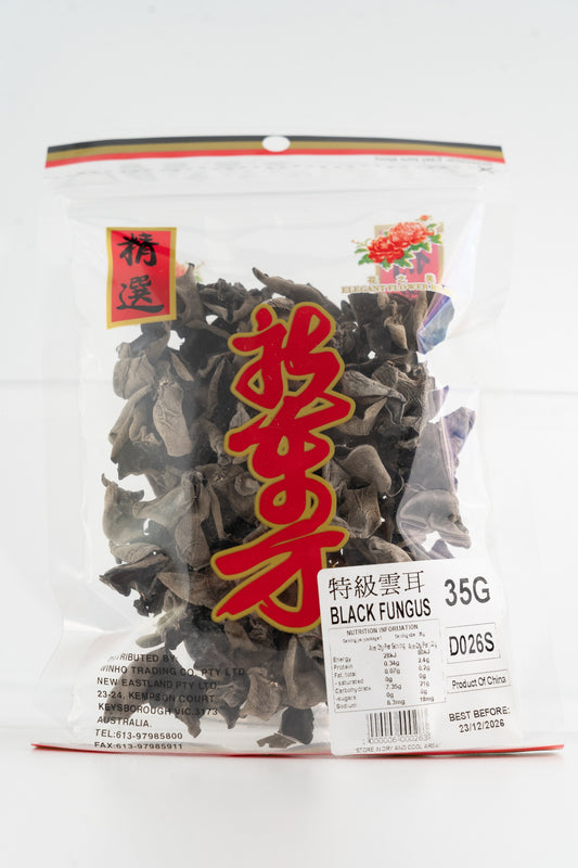 D026S  -  Black Fungus 35g - 50 bags / 1 CTN