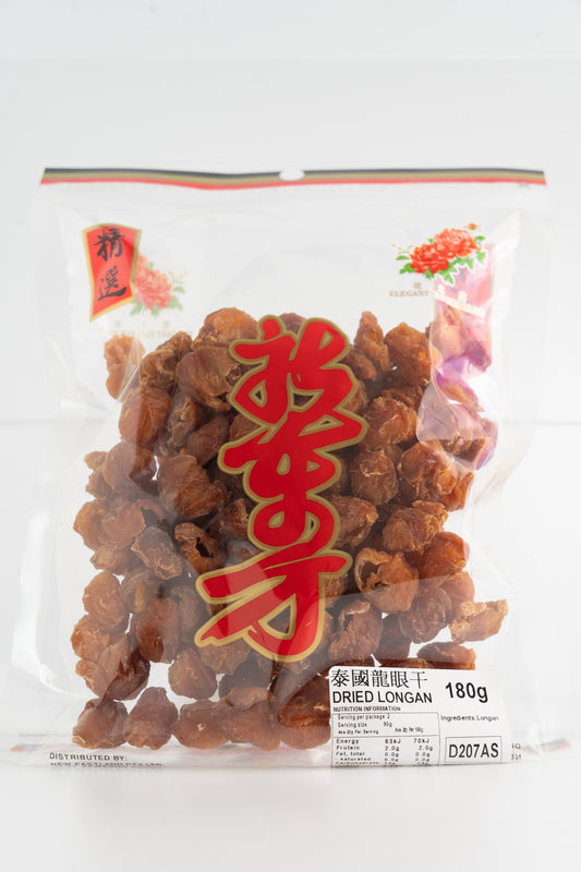D207AS  - Dried Longan 180g - 50 bags / 1 CTN