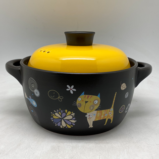 ZC07A - Black Large Claypot 2.8.L x 6