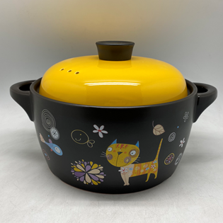 ZC07B - Black Large Claypot 4.3.L x 6