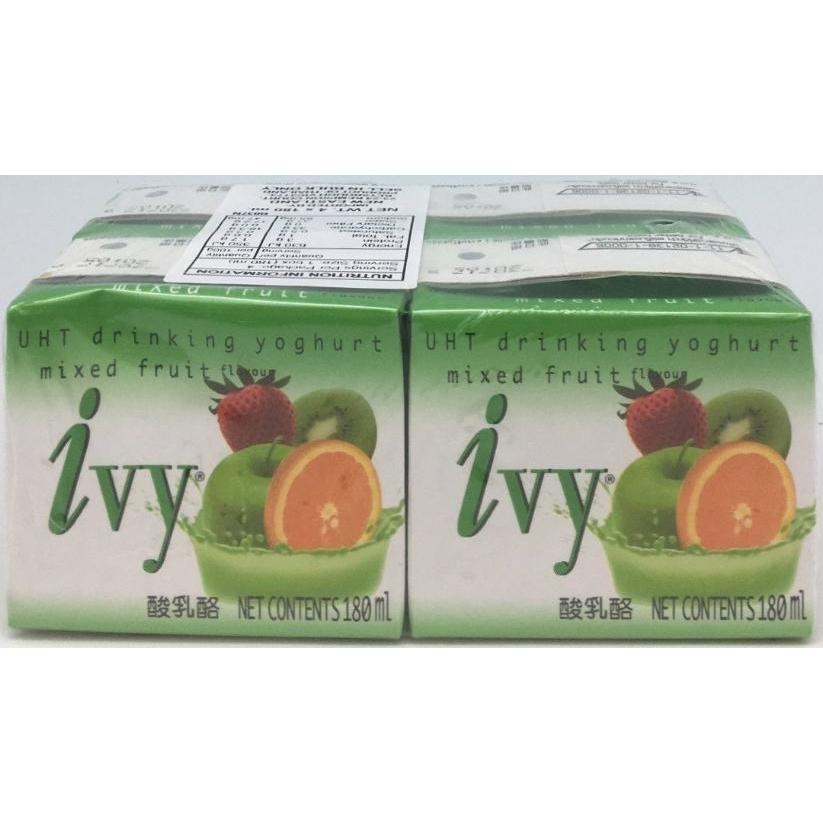 B037N Ivy Brand - Mixed Fruits Flavour Drinking Yoghurt Drink 180ml - 48 box /1ctn - New Eastland Pty Ltd - Asian food wholesalers