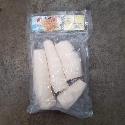 F001K Elegant Flower Brand Frozen Cassava 1kg -15PKT / 1 CTN - New Eastland Pty Ltd - Asian food wholesalers