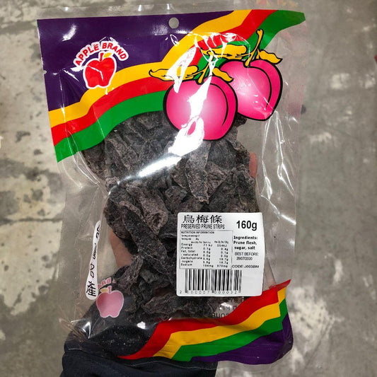 J003BM  Apple brand -  Preserved Prune Strips 160g - 10 packet / 1 Bag - New Eastland Pty Ltd - Asian food wholesalers