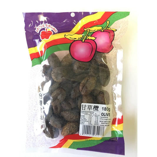 J007OM Apple brand -Olive 180g - 10 packet / 1 Bag - New Eastland Pty Ltd - Asian food wholesalers