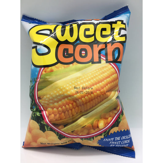 J070 Golden - Sweet Corn Chips 60g - 50 bags / 1 CTN - New Eastland Pty Ltd - Asian food wholesalers