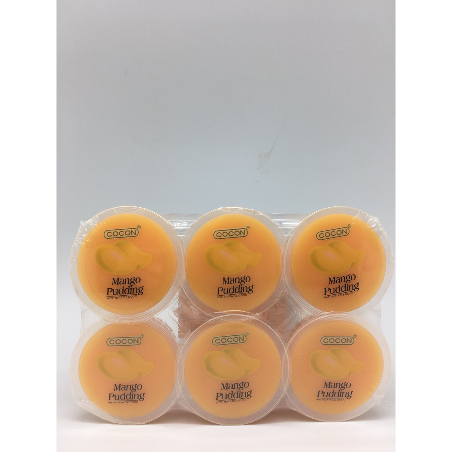 J080M Cocon brand- Mango Pudding 80g x 6 cup- 16 Tray / 1CTN - New Eastland Pty Ltd - Asian food wholesalers