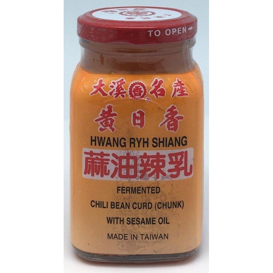 S007T Hwang Ryh Shiang Brand - Fermented Chili Bean (Chunk) with Sesame Oil 300 - 24 jar / 1CTNg - New Eastland Pty Ltd - Asian food wholesalers