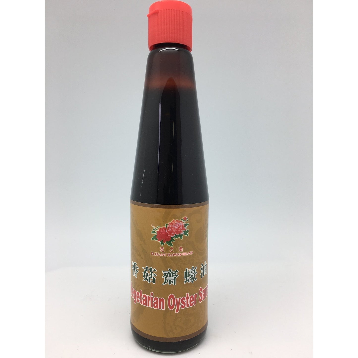 S060V Elegant Flower Brand - Vegetarian Oyster Sauce 510g - 12 bot / 1ctn - New Eastland Pty Ltd - Asian food wholesalers
