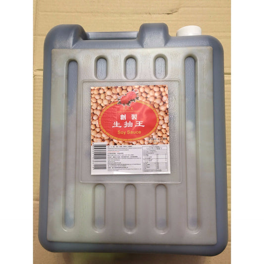 S062X Elegant Flower Brand - Soy Sauce 12.7L -  2 bot / 1ctn - New Eastland Pty Ltd - Asian food wholesalers