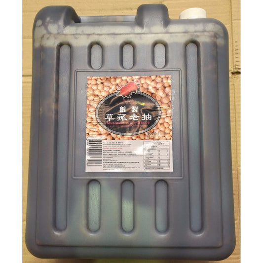 S063X Elegant Flower Brand - Mushroom Soy Sauce 11.8L -  2 bot / 1ctn - New Eastland Pty Ltd - Asian food wholesalers
