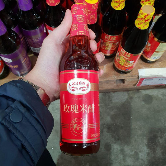S112FR Shuang Yu Brand - Rice Vinegar- 500ml - 12 bot / 1CTN - New Eastland Pty Ltd - Asian food wholesalers
