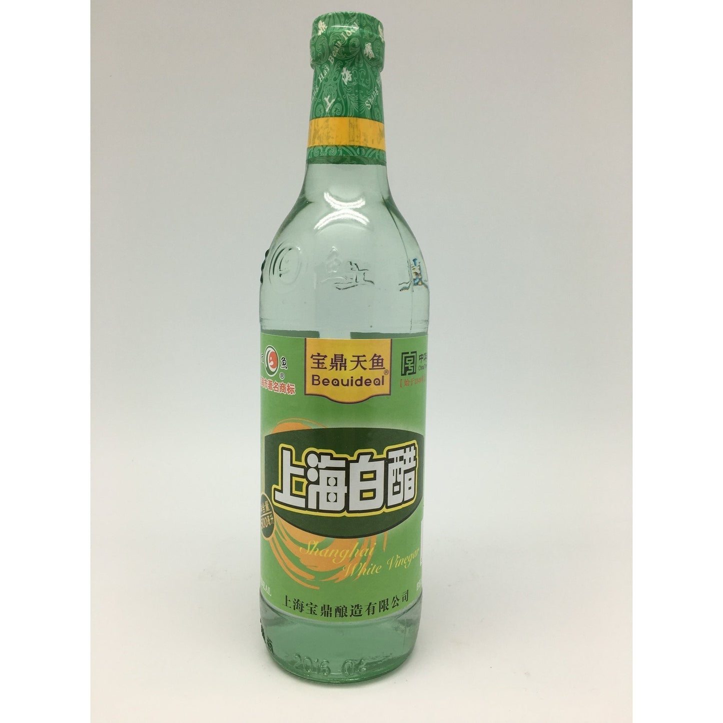 S115W Beauideal brand - Shanghai White Vinegar 500ml - - 12 bot / 1CTN - New Eastland Pty Ltd - Asian food wholesalers