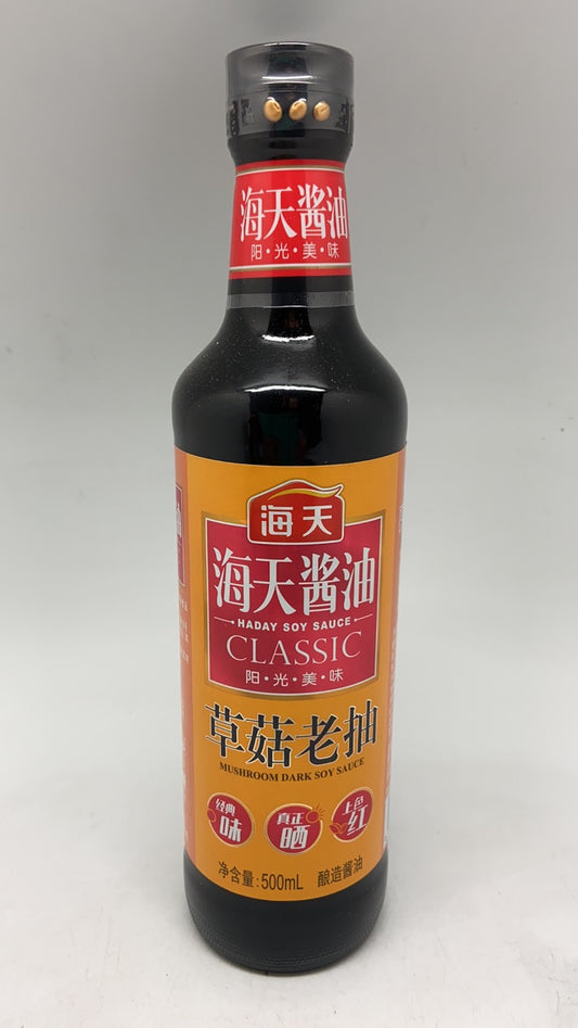 S073HM HAITIAN DARK MUSHROOM SOY SAUCE 500mlX12BOT