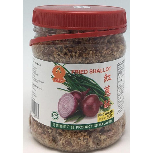 D100M Eagle Brand - Fried Shallots 300g - 24 jar / 1 CTN - New Eastland Pty Ltd - Asian food wholesalers