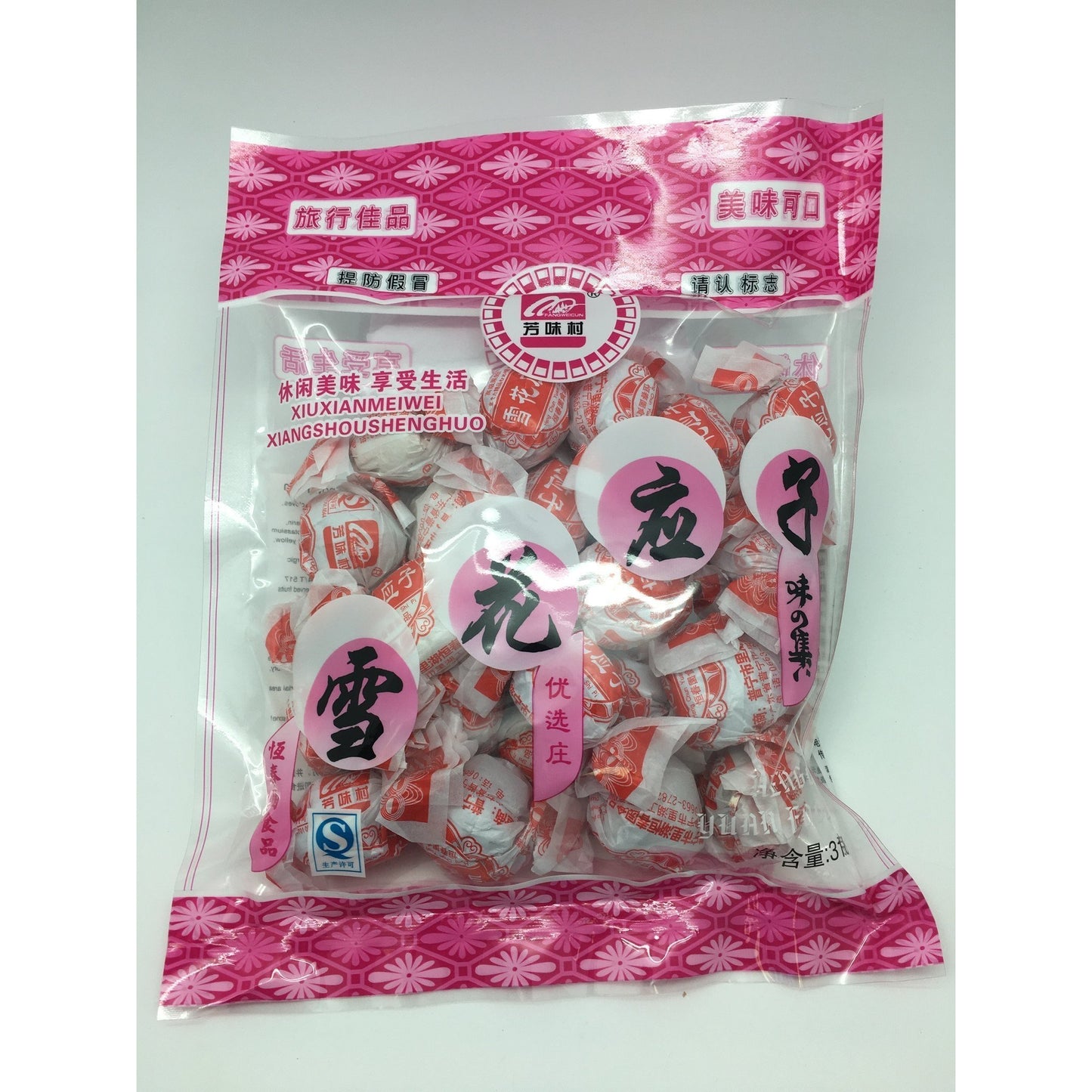 J025Y Fang Wei Cun Brand - Preserved Plum298g - 40 bags / 1 CTN - New Eastland Pty Ltd - Asian food wholesalers