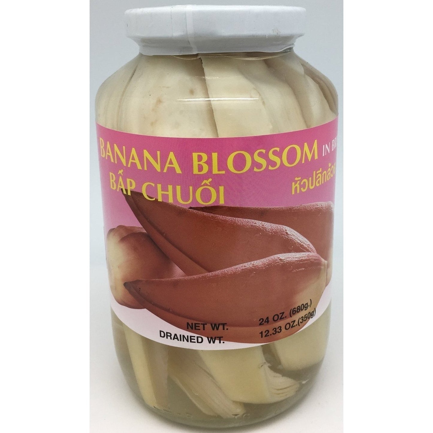 P055 Lotus Brand - Pickled Banana Blossoms 680g - 12 jar / 1 CTN - New Eastland Pty Ltd - Asian food wholesalers