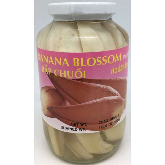 P055 Lotus Brand - Pickled Banana Blossoms 680g - 12 jar / 1 CTN - New Eastland Pty Ltd - Asian food wholesalers