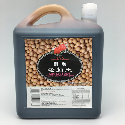 S064M Elegant Flower Brand -Dark Soy Sauce 1.79L -  6 bot / 1ctn - New Eastland Pty Ltd - Asian food wholesalers