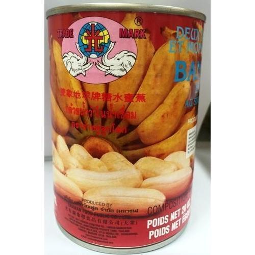 T003 Trade Mark Brand -Banana in Syrup 565g - 24 tin / 1 CTN - New Eastland Pty Ltd - Asian food wholesalers